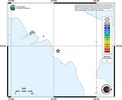 Mappa MCS - territori località