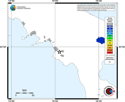 Mappa MCS - territori comuni