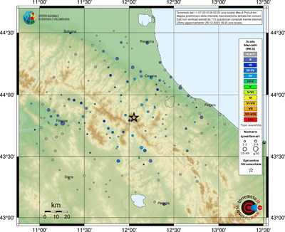 Mappa MCS - comuni