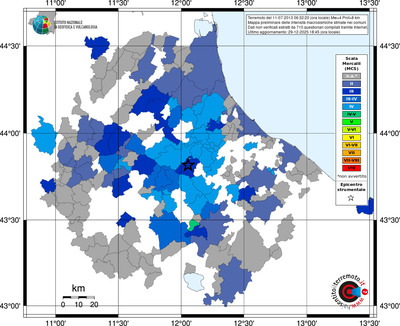 Mappa MCS - territori comuni