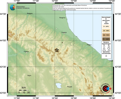 Mappa comuni con almeno 3 questionari