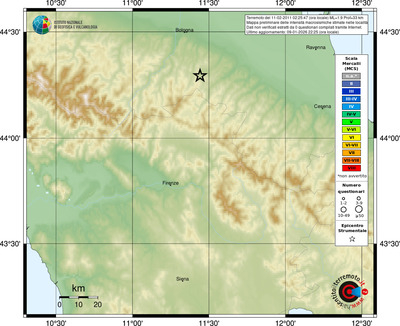 Mappa MCS - località