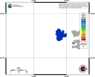 Mappa MCS - territori comuni