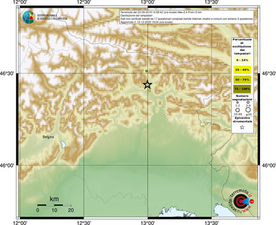 Mappa comuni con almeno 3 questionari