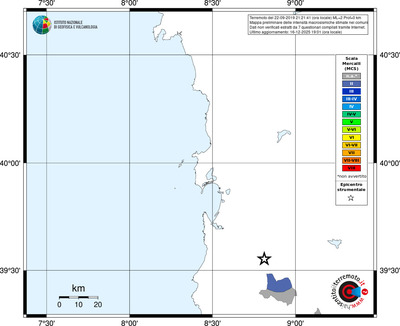 Mappa MCS - territori comuni