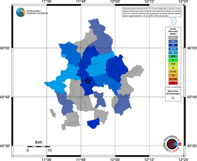 Mappa MCS - territori comuni