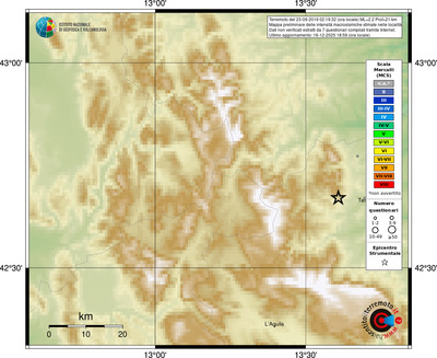 Mappa MCS - località
