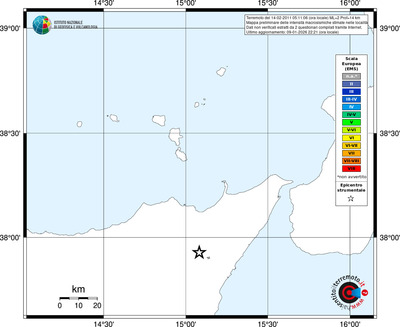 Mappa EMS - territori località