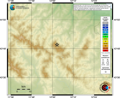 Mappa EMS - località