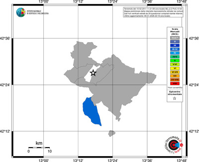 Mappa MCS - territori comuni