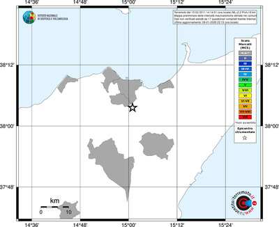 Mappa MCS - territori comuni