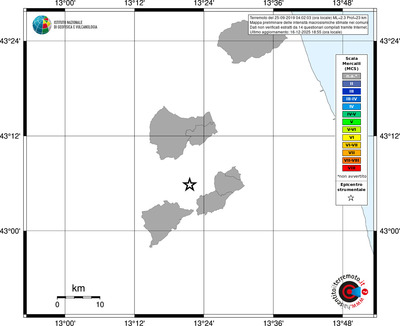 Mappa MCS - territori comuni