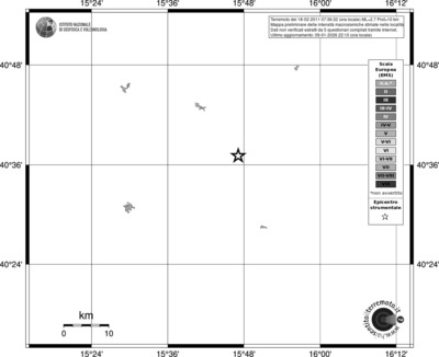 Mappa EMS - territori località