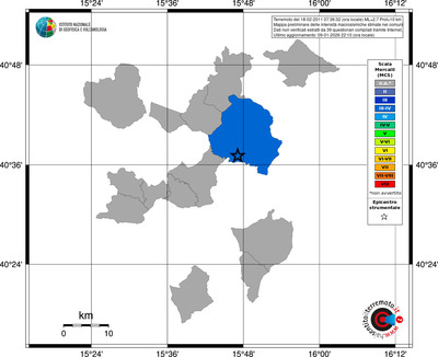 Mappa MCS - territori comuni