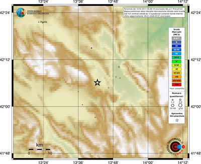 Mappa MCS - località