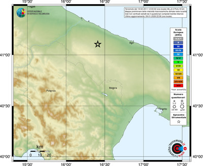 Mappa EMS - località