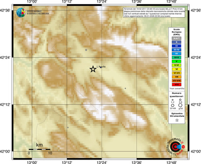 Mappa EMS - località
