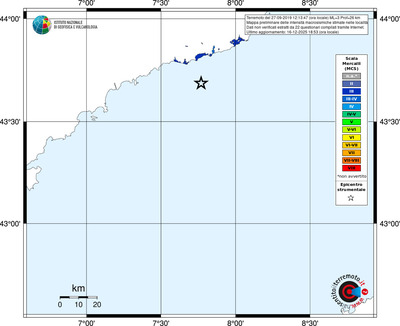 Mappa MCS - territori località