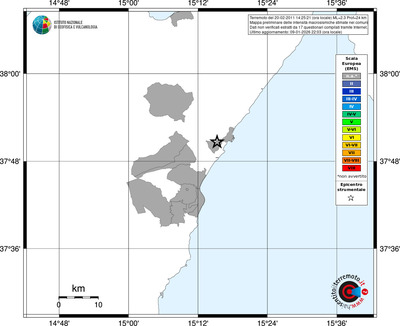 Mappa EMS - territori comuni