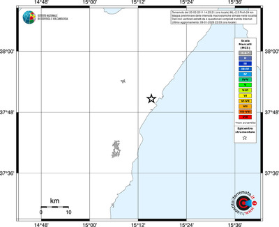 Mappa MCS - territori località