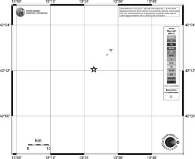 Mappa MCS - territori località