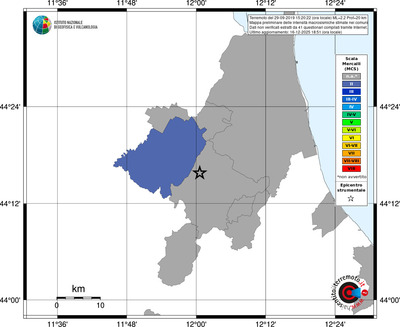Mappa MCS - territori comuni