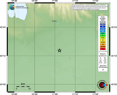 Mappa EMS - località