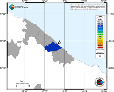 Mappa EMS - territori comuni