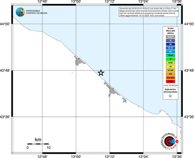Mappa MCS - territori località