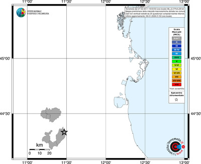 Mappa MCS - territori comuni