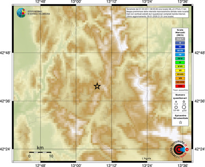 Mappa MCS - località