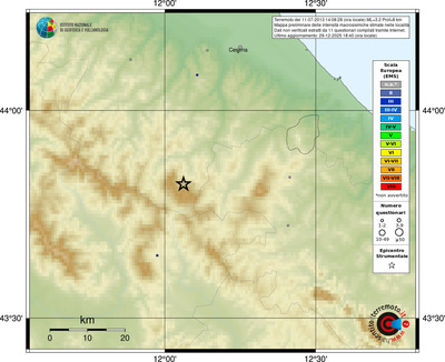 Mappa EMS - località