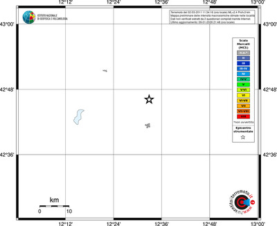 Mappa MCS - territori località