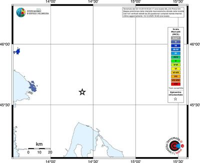 Mappa MCS - territori località