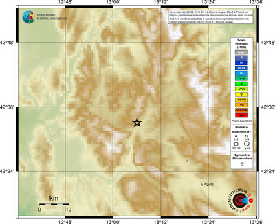 Mappa MCS - località