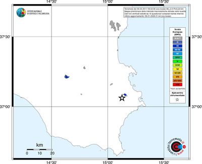 Mappa EMS - territori località