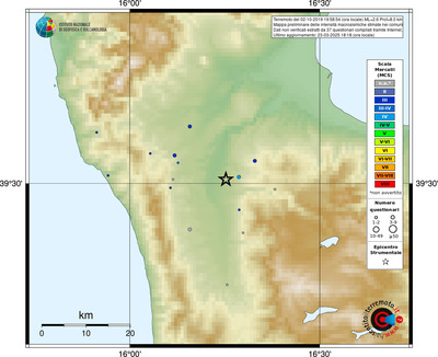 Mappa MCS - comuni