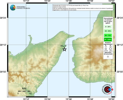 Mappa comuni con almeno 3 questionari