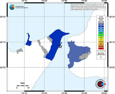 Mappa MCS - territori comuni