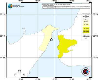 Mappa territorio comunale con almeno 3 questionari