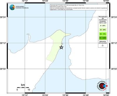 Mappa territorio comunale con almeno 3 questionari