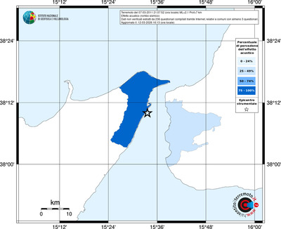 Mappa territorio comunale con almeno 3 questionari