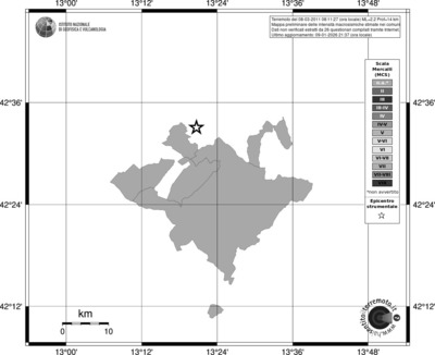 Mappa MCS - territori comuni