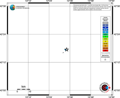 Mappa MCS - territori località