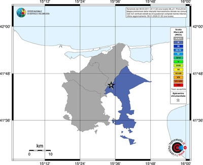 Mappa MCS - territori comuni