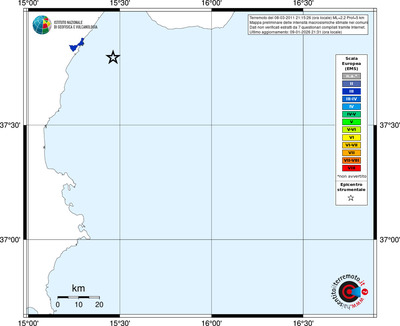 Mappa EMS - territori comuni