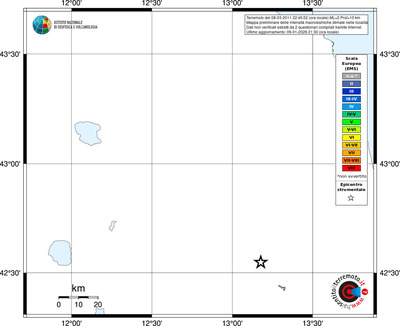 Mappa EMS - territori località