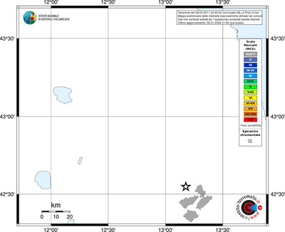 Mappa MCS - territori comuni