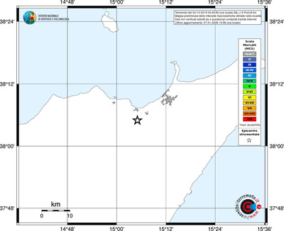 Mappa MCS - territori località