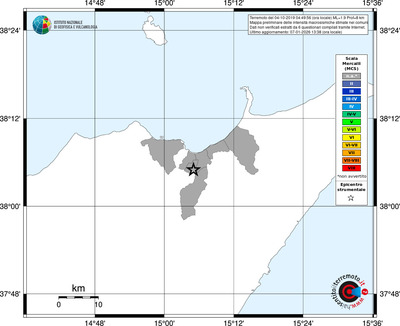 Mappa MCS - territori comuni